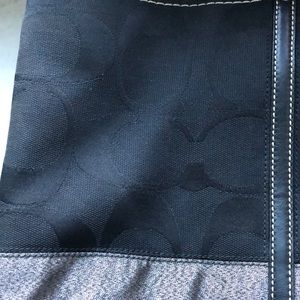 Coach Black and Silver Bag